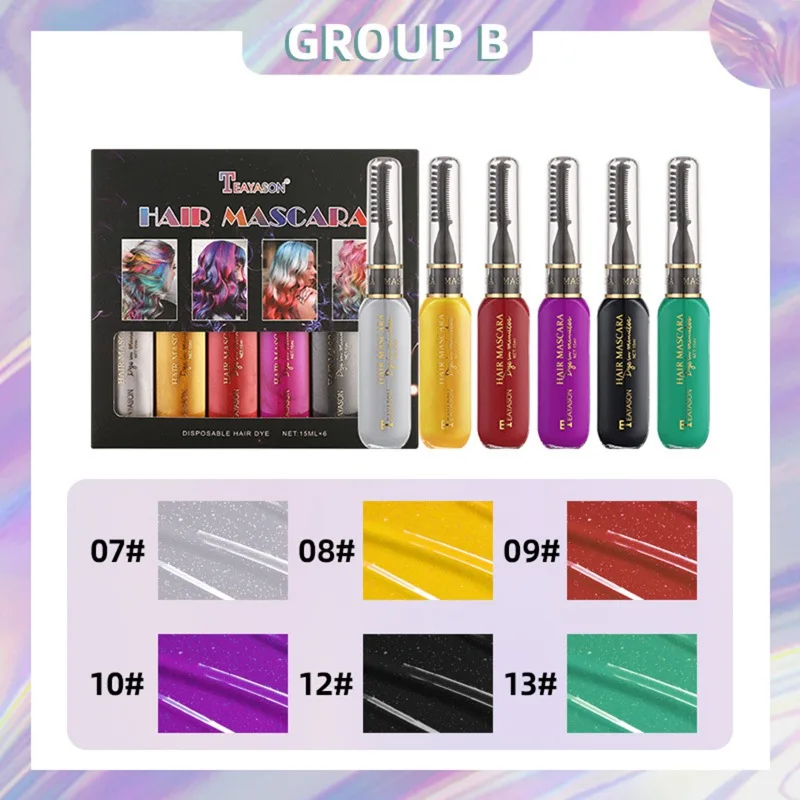 Ing Dye Diy Easy To Use Styling Tool Party Club Cosplay Ammonia Free Beauty
