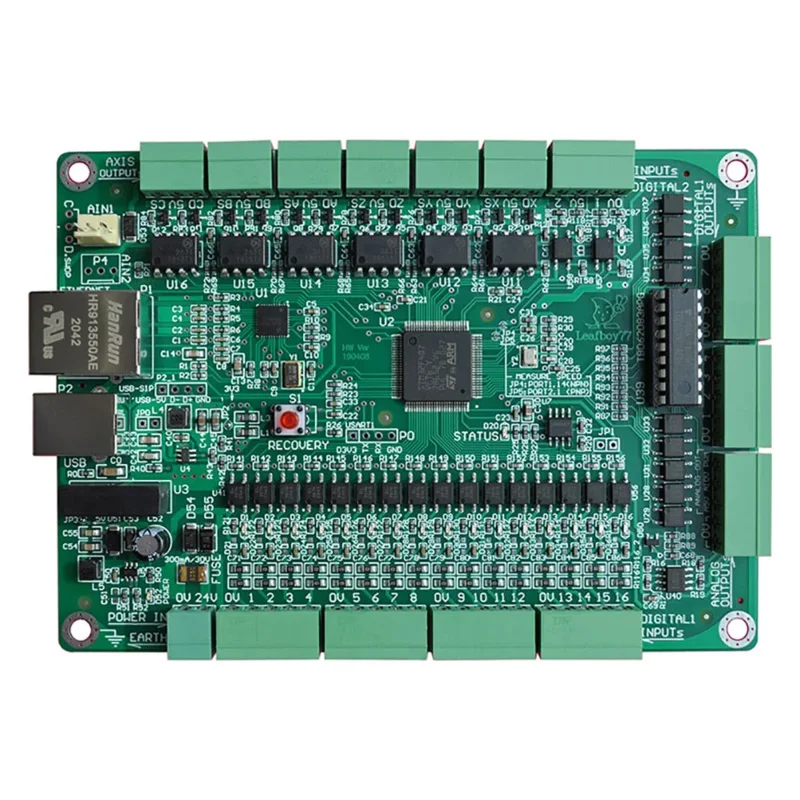 6-осевая плата двойного интерфейса Mach3 USB/Ethernet версии B (EDG381) Карта управления