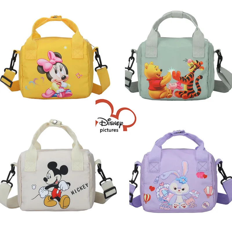 

Mickey Mouse Casual Canvas Ladies New Disney Shoulder Bags Cartoon Shopping Bags Cute Anime Fashion Handbags Messenger Bags Gift
