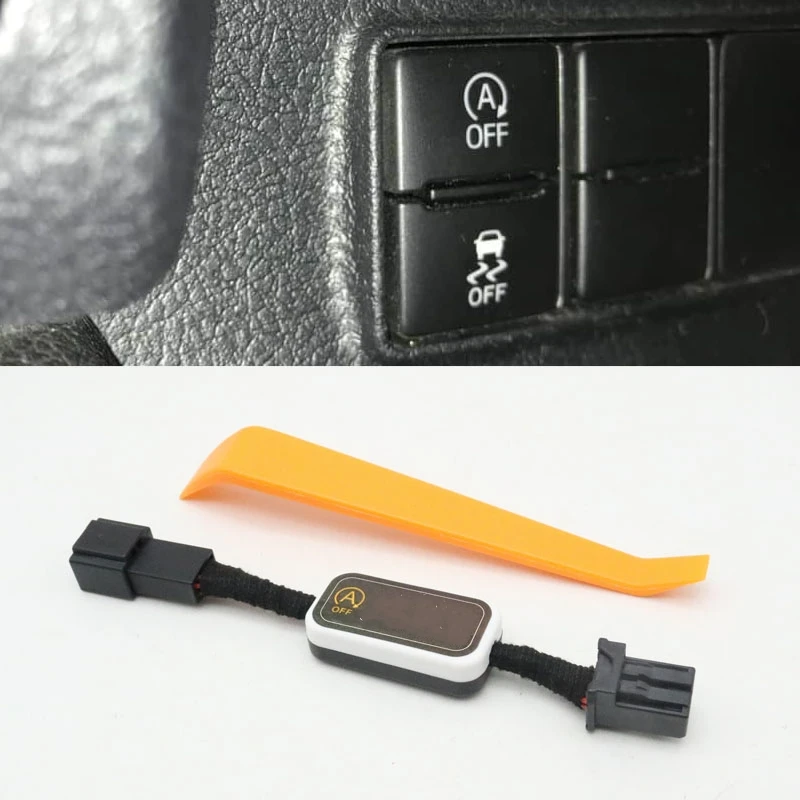 Для Toyota Sienta XP170 2016-2021 автомобильная автоматическая остановка запуска двигателя, кнопка выключения, Кабельная вилка, стоп-Подавитель Для Toyota Sienta XP170 2016-2021 автомобильная автоматическая остановка запуска двигателя, кнопка выключения, Кабельная вилка, стоп-Подавитель