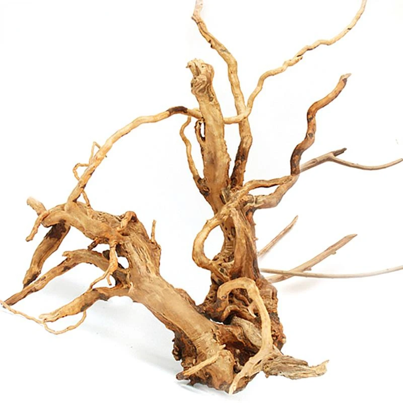 

15-30cm Aquarium Decoration Wood Natural Trunk Driftwood Tree Fish Tank Background Plant Stump Cuckoo Root Moss Tree Ornament