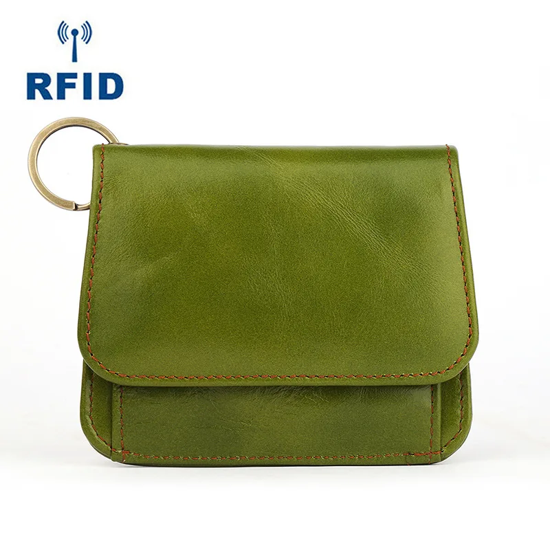 

New Women's Luxury Leather Mini Wallet Coin Pocket Clasp Short Wallet Solid Color Small Women's Handbag Carteira Femina Wallets