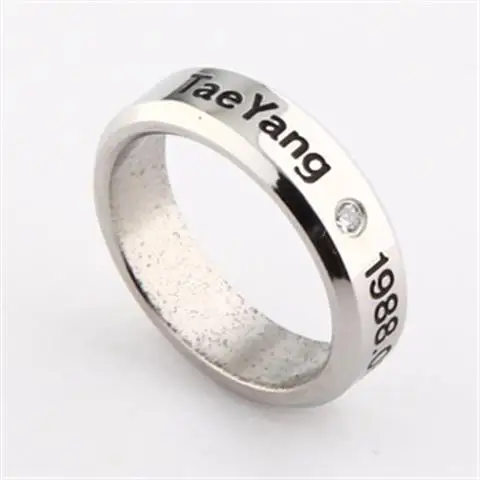KPOP BIGBANG кольцо из нержавеющей стали