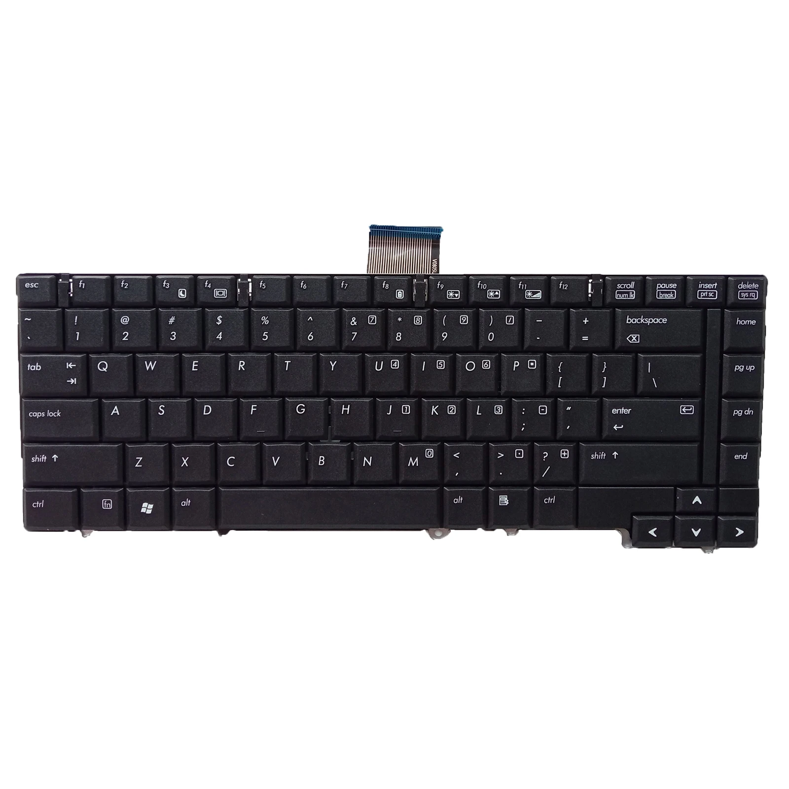 Новая клавиатура для ноутбука HP EliteBook 6930 6930P 483010-001 468778-001 V070530AS1, без указателя, черная версия для США