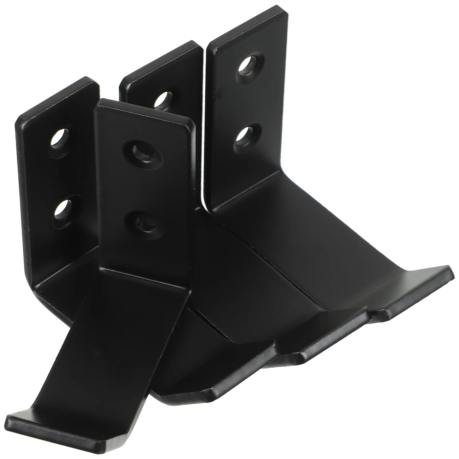

4 Pcs Metal Wall Mount Bracket Storage Hooks Garden Tool Organizer Garage Organization