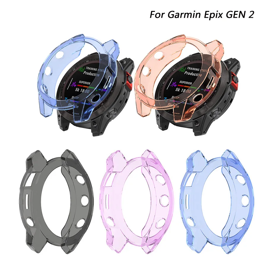 

Protective Case Cover for Garmin Epix Gen 2 Watch Soft TPU Protector Cover Shell for Epix Gen2