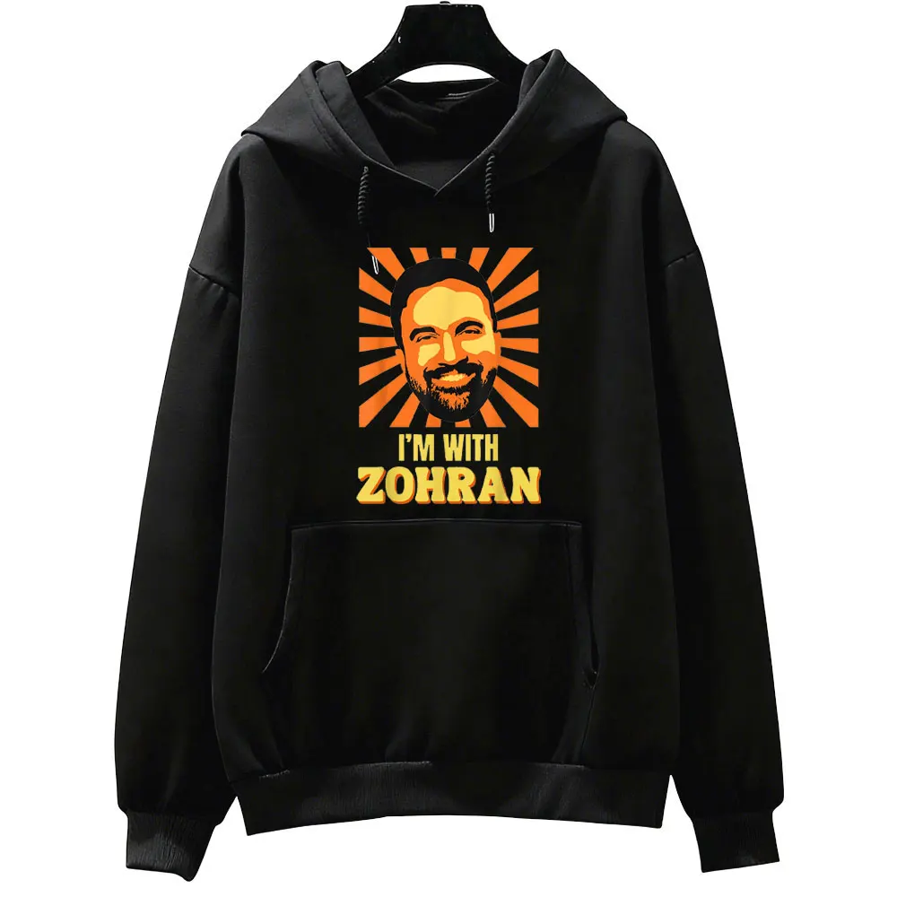 Фото Zohran Mamdani for NYC Mayor Merch Zohran Mamdani толстовки с длинными рукавами уличная одежда повседневная модная толстовка мужская одежда №5