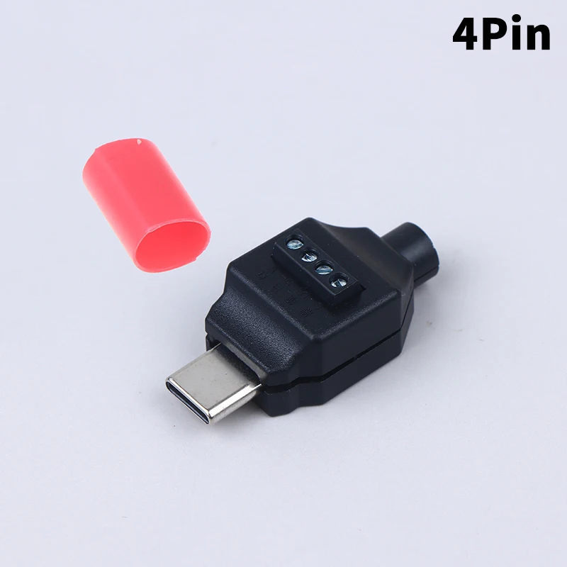 

HUXUAN Пластиковый металлический разъем USB C
