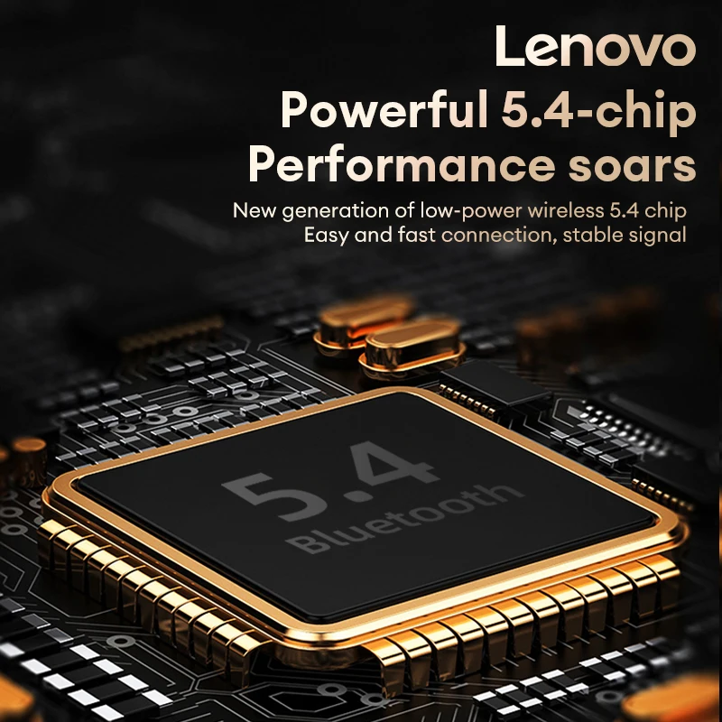 TWS-стереонаушники Lenovo LP75 XT80 EA305 Bluetooth 5 4 с шумоподавлением