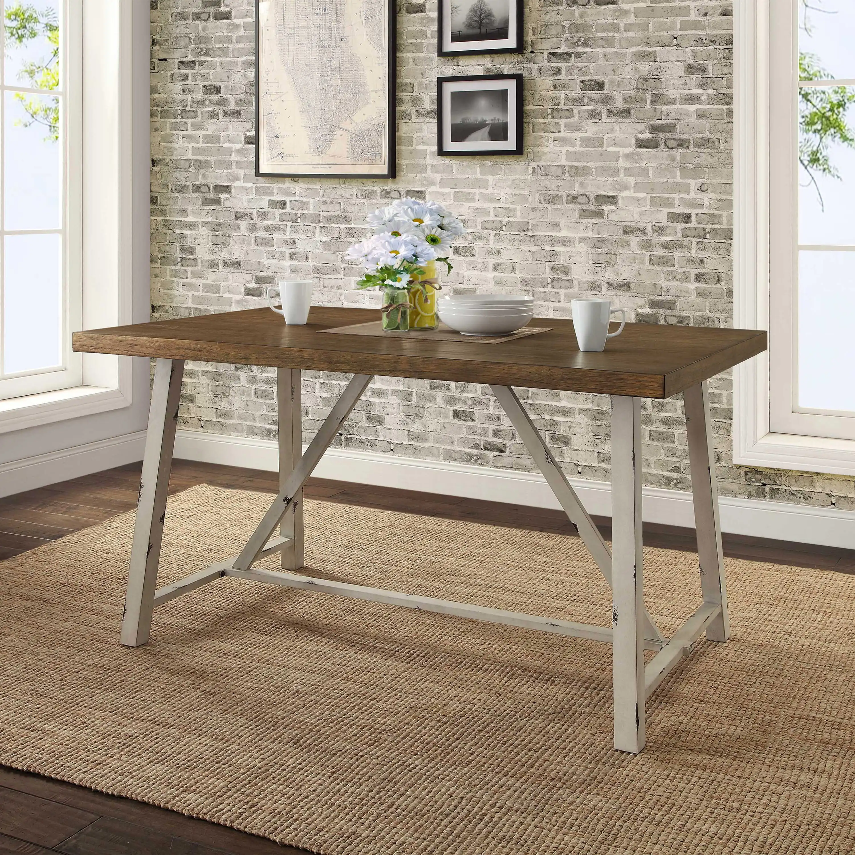 

Better Homes and Gardens Collin Wood and Metal Dining Table