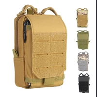 military edc tactical bag waist belt pack small pocket waist pack running pouch travel camping edc pack wallet phone case