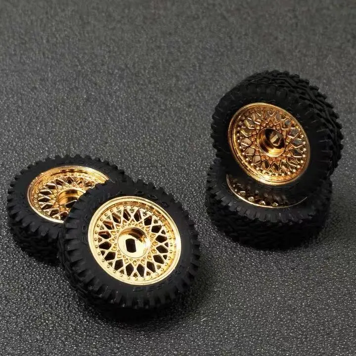 4 шт. гоночные шины для радиоуправляемых моделей 1/24 1/28 Wltoys AWD RWD Mini Q D HGD1 HGV1