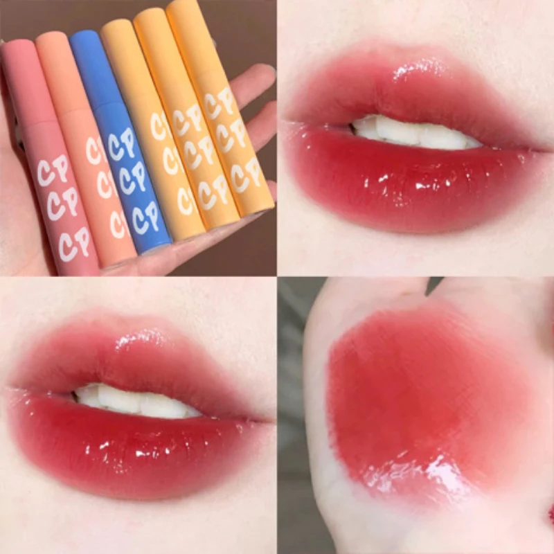 

Jelly Watery Lipgloss Lip Glaze Moisturizing Lipstick Lasting Colored Mirror Water Lip Gloss 6 Colors Lip Tint