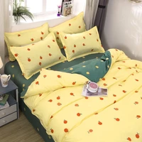 dual sided design sanded fabric duvet cover fashion home decor quilt cover for adults full queen king size comforter cover