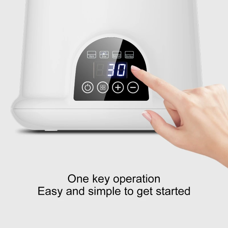 

Baby Feeding Bottle Warmer Sterilizer Food Heater Automatic Intelligent Thermostat with LCD Display Temperature Control for Brea