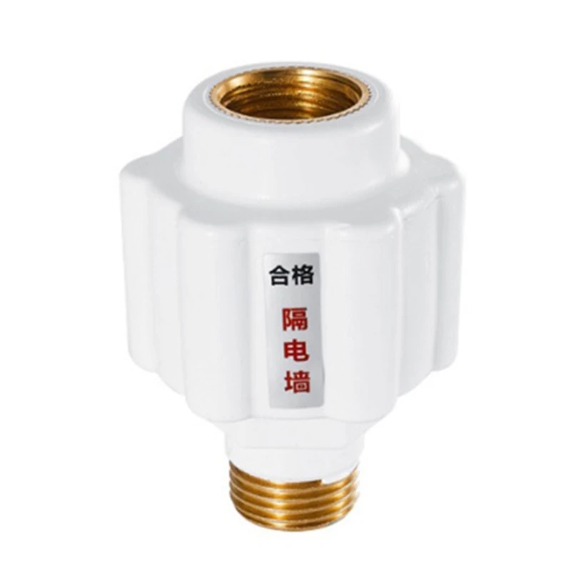

Electric Water Heater Partition Wall Copper Screw Electric Shock Proof Partition Wall Device Connector Easy to Use