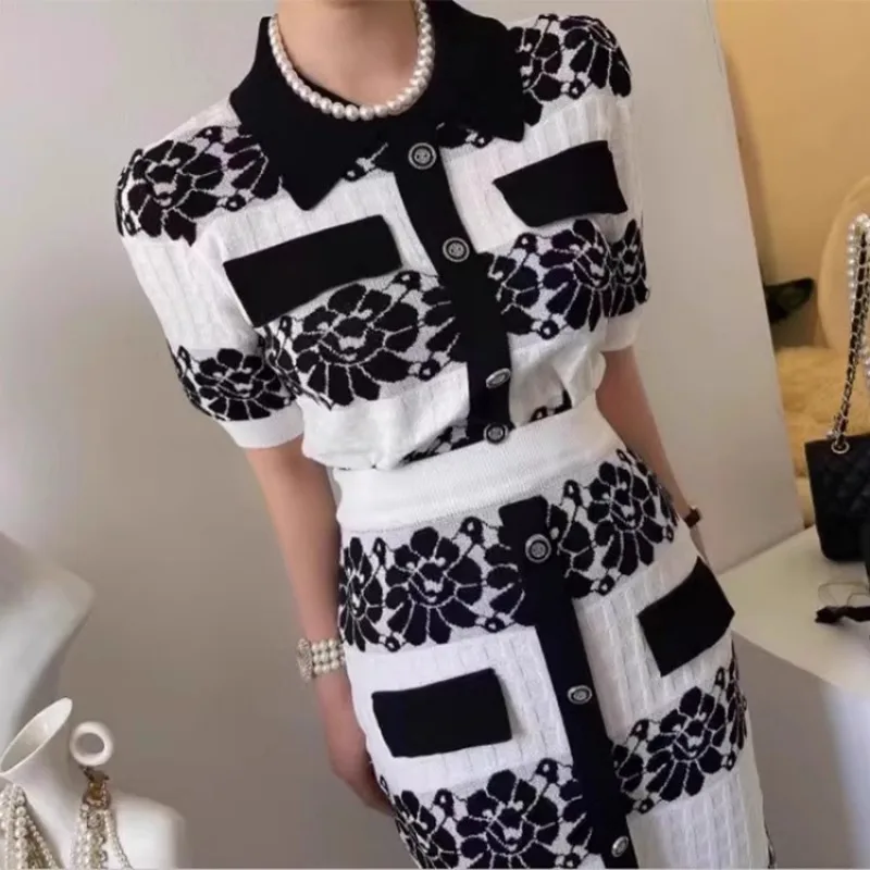 Neploe модные винтажные трикотажные топы с короткими рукавами для женщин + Y2k