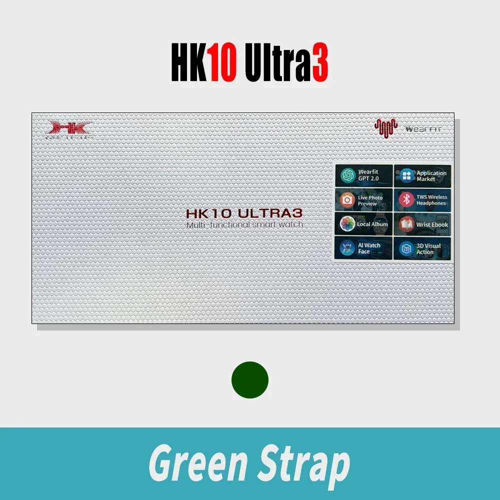 Смарт-часы Hk10 Ultra 3 для мужчин и женщин