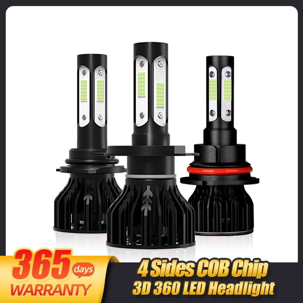 Ampoule светодиодный H7 H1 H4 HB3 HB4 фонарь для автомобиля автомобильная лампа H11 H13 9005 9006