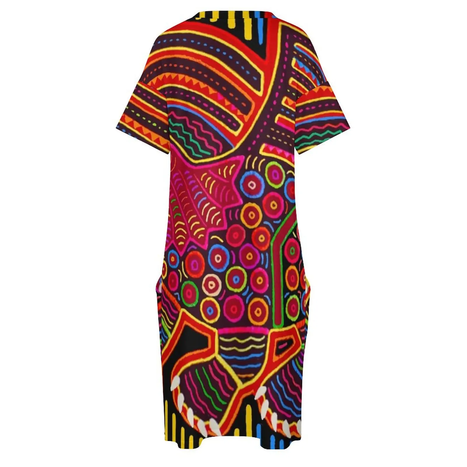 너 индийский дракон Mola свободное карманное платье женские платья роскошные