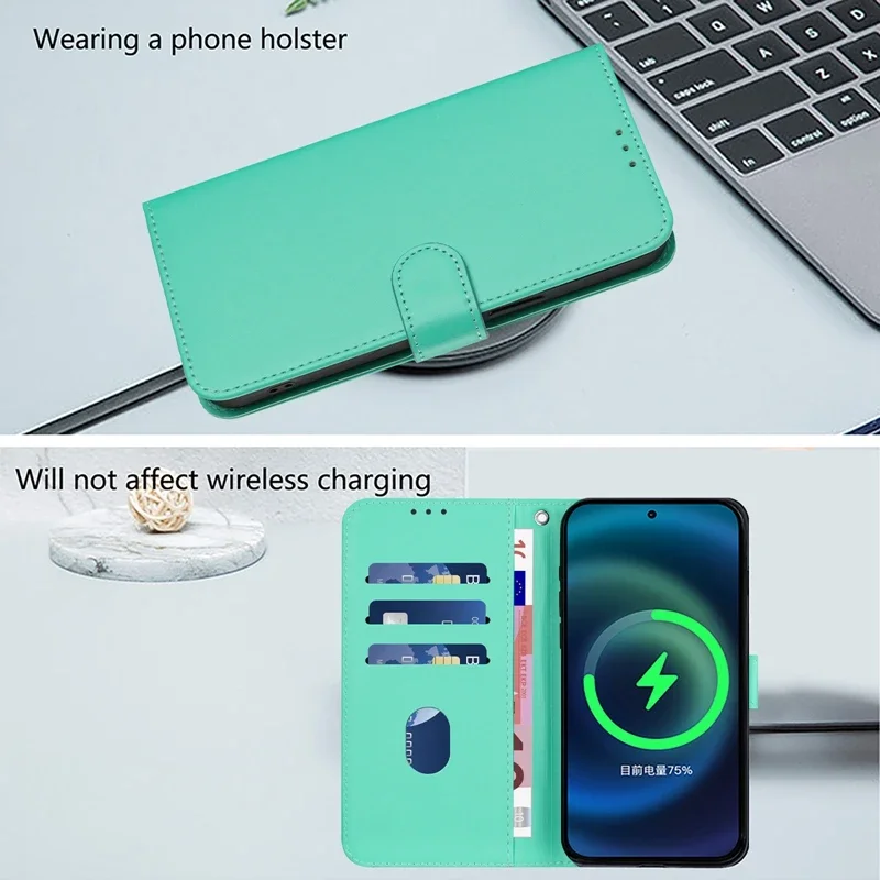 Чехол для Poco M6 M3 M4 Pro Xiaomi M4Pro 5G Flip Cover sFor PocoM6 M5s M5 однотонный чехол Fundas