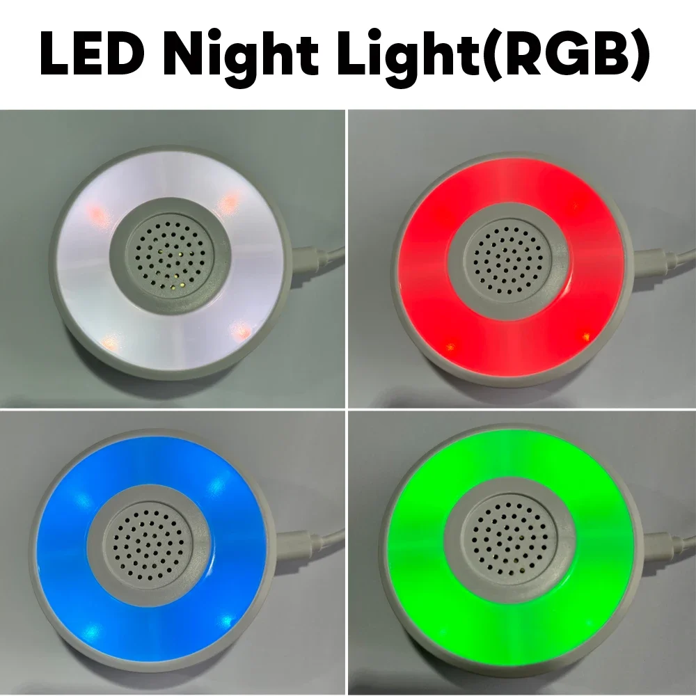 Фото Умная сирена с Wi-Fi, громкий динамик 90 дБ с подсветкой RGB для домашней системы безопасности Tuya №4
