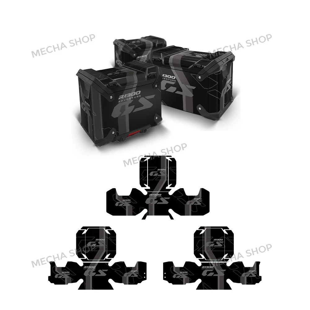 

Аксессуары для мотоциклов для R1300GS Adventure, алюминиевые корзины, защитные наклейки для багажа, комплект защиты наклеек R1300GSA