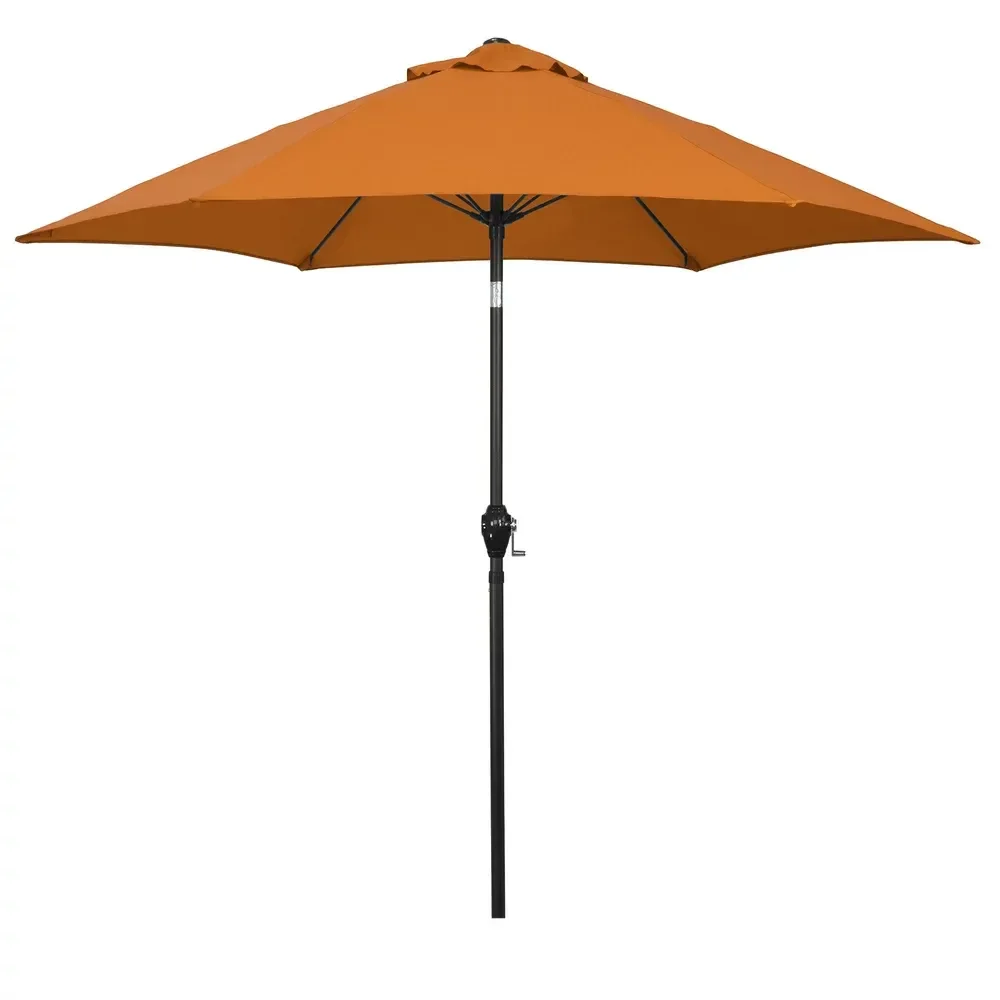 Tuscan Print Hexagon Market Patio Umbrella with UV Resistant