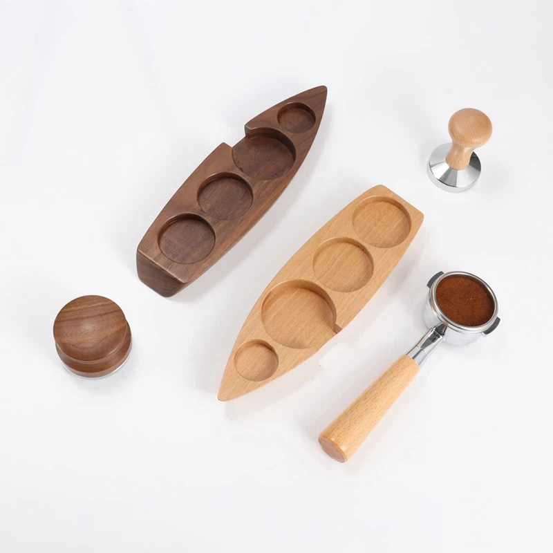 Сиденье для кофейного порошка ручка лодки из цельного дерева опорная стойка