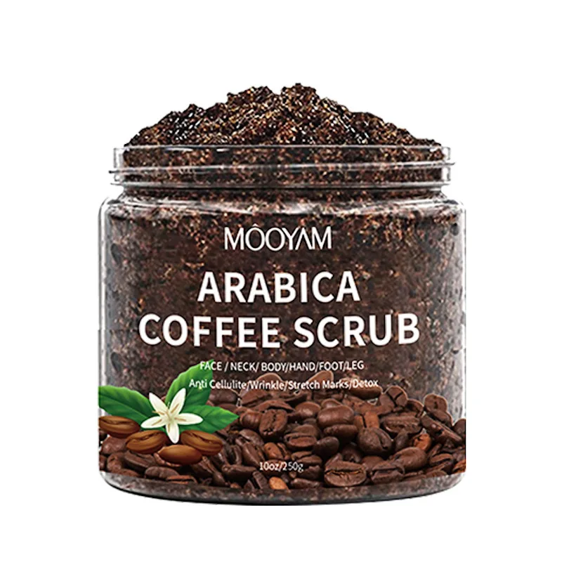 Arabica Coffee Scrub Body Cream Facial Dead Sea Salt For Exfoliating Whitening Moisturizing Anti Cellulite Treatment Acne |