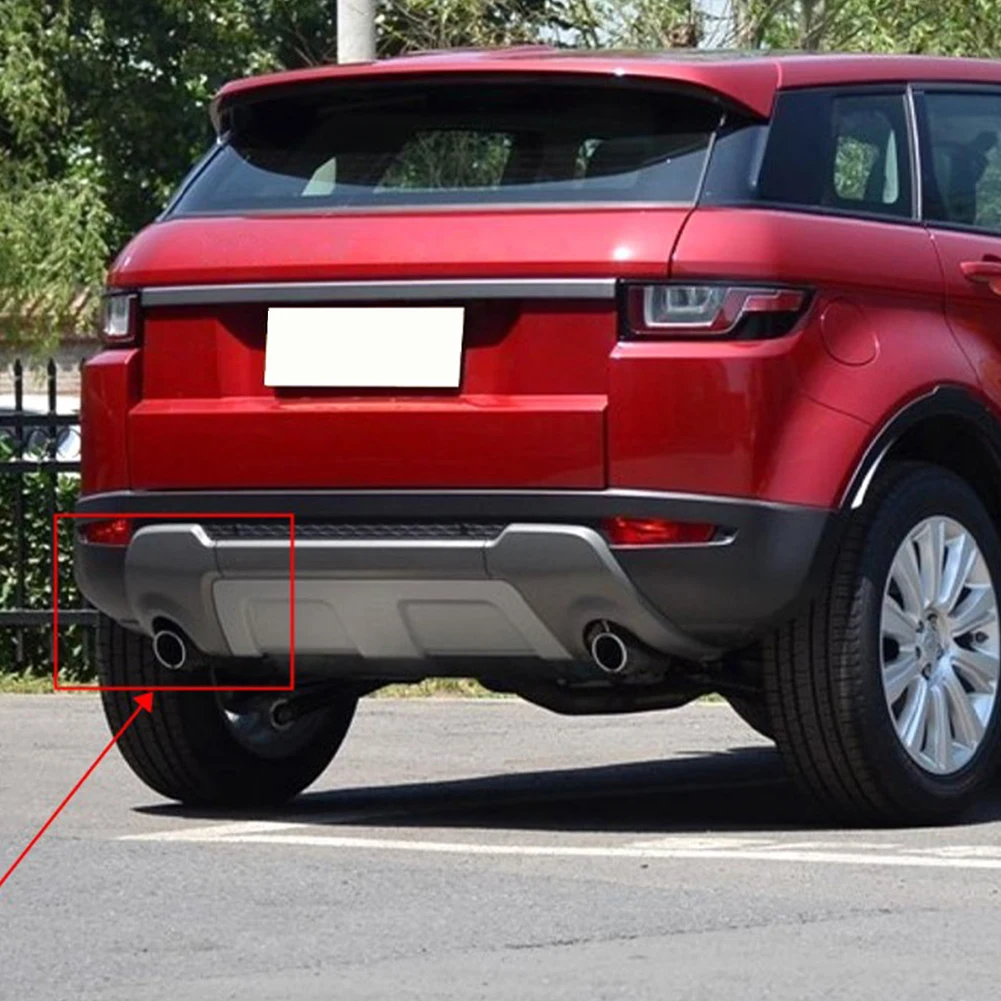 

Левая крышка выхлопной трубы для Range Rover Evoque 12-18, обшивка ABS пластиковая Автомобильная BJ3217F783A, серая