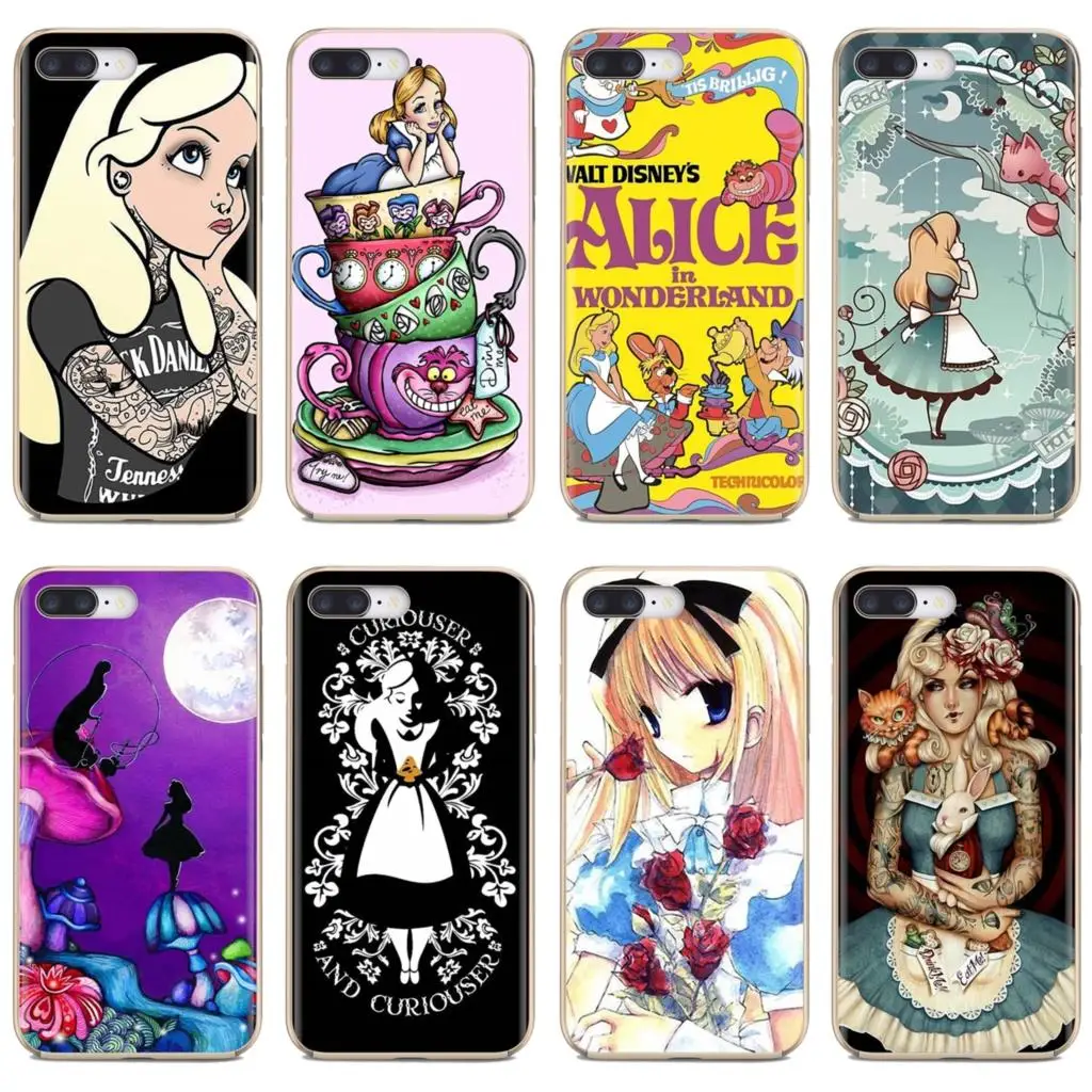 

For iPod Touch iPhone 10 11 12 Pro 4S 5S SE 5C 6 6S 7 8 X XR XS Plus Max 2020 Tattooed Girls Alice in Wonderland Phone Covers