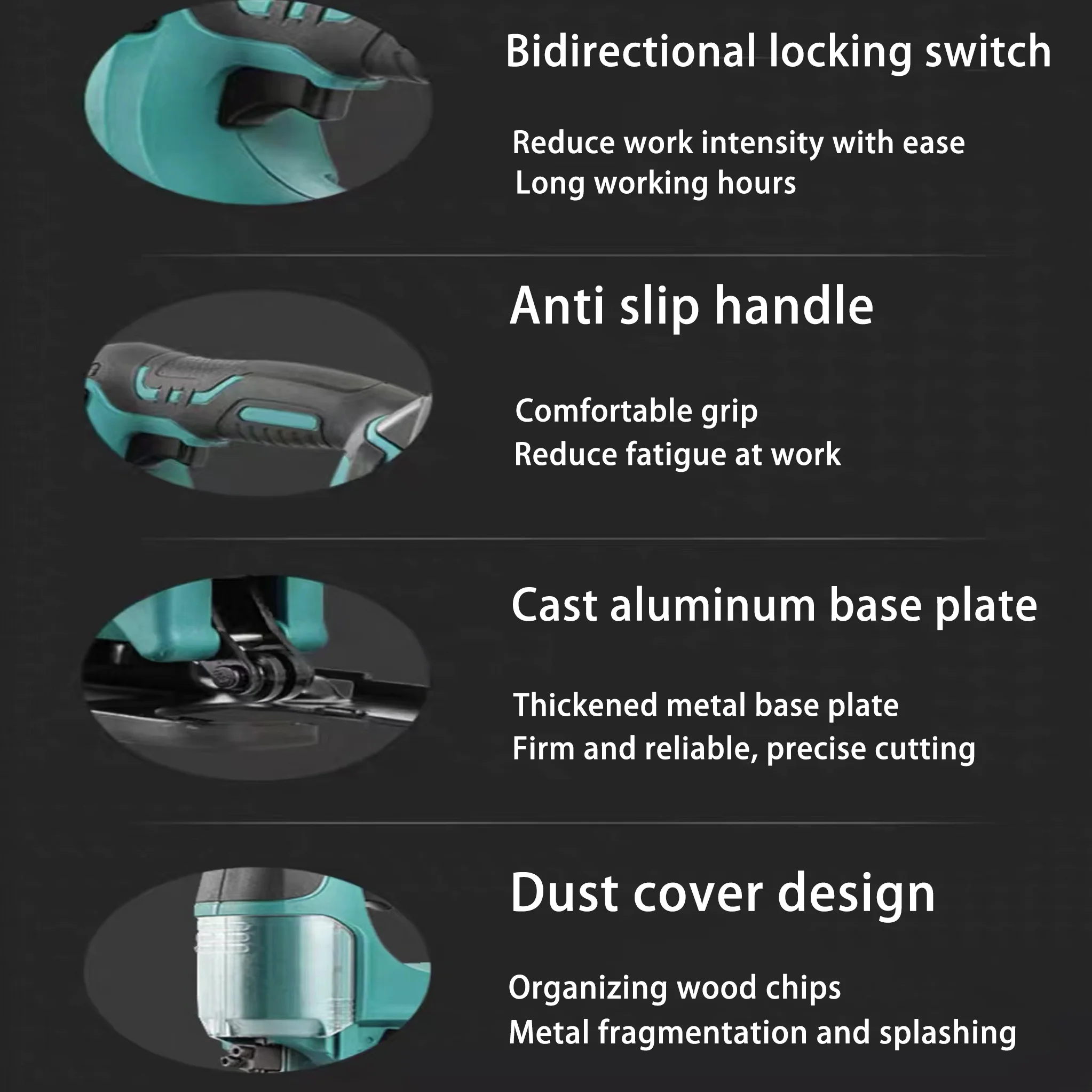 LYUWO Литиевая Электрическая Изогнутая Пила Универсальная Режущая Прокрутка Для