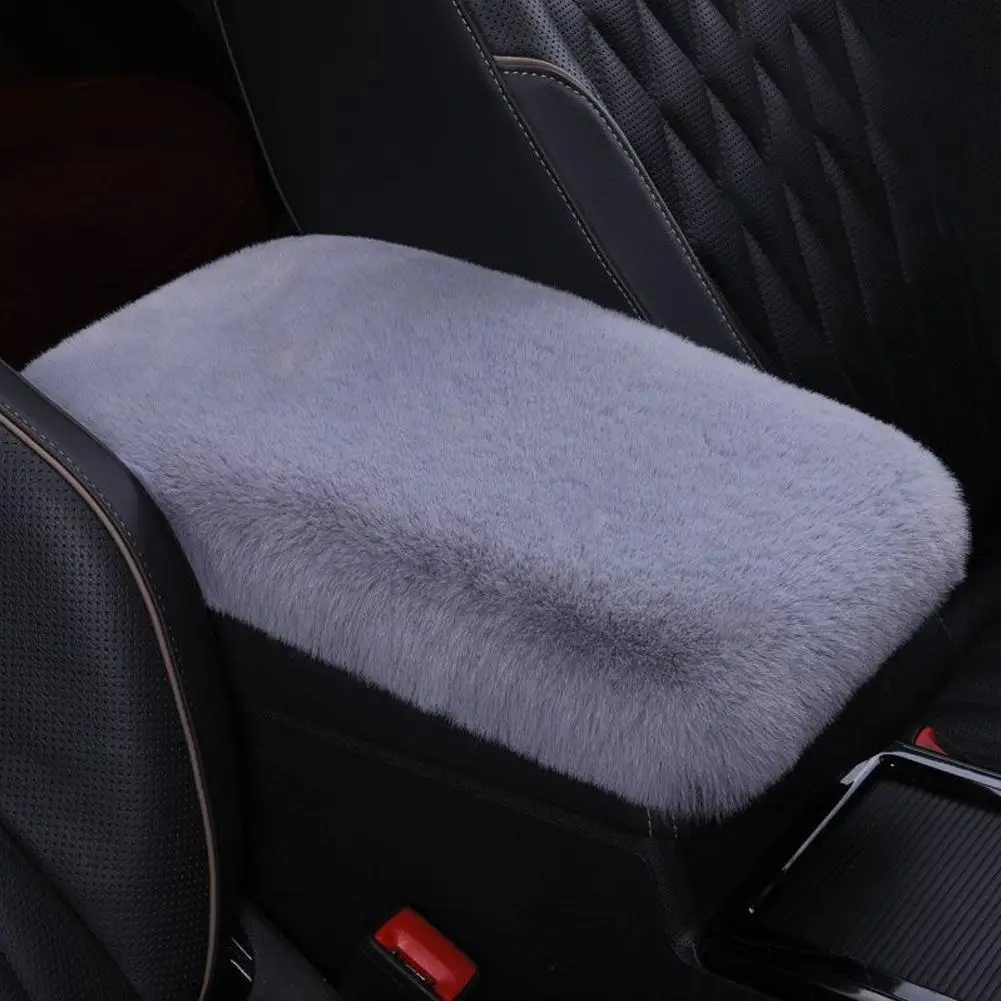 Автомобильный подлокотник подушка имитация кролика Рекс плюшевый чехол