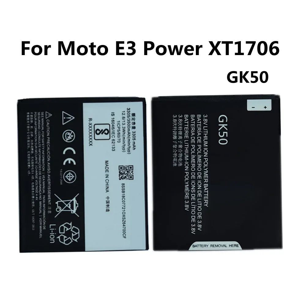 Аккумулятор GK50 для Motorola Moto E3 Power XT1706 аккумуляторы мобильных телефонов высокая