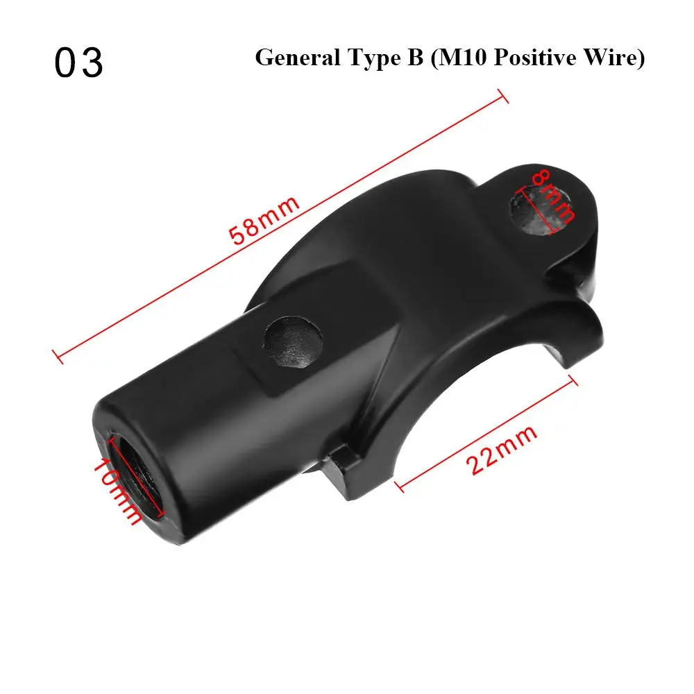 М10 4 колесный держатель для Руля Мотоцикла кронштейн зажим для зеркала держатели для мопеда грязеотвод