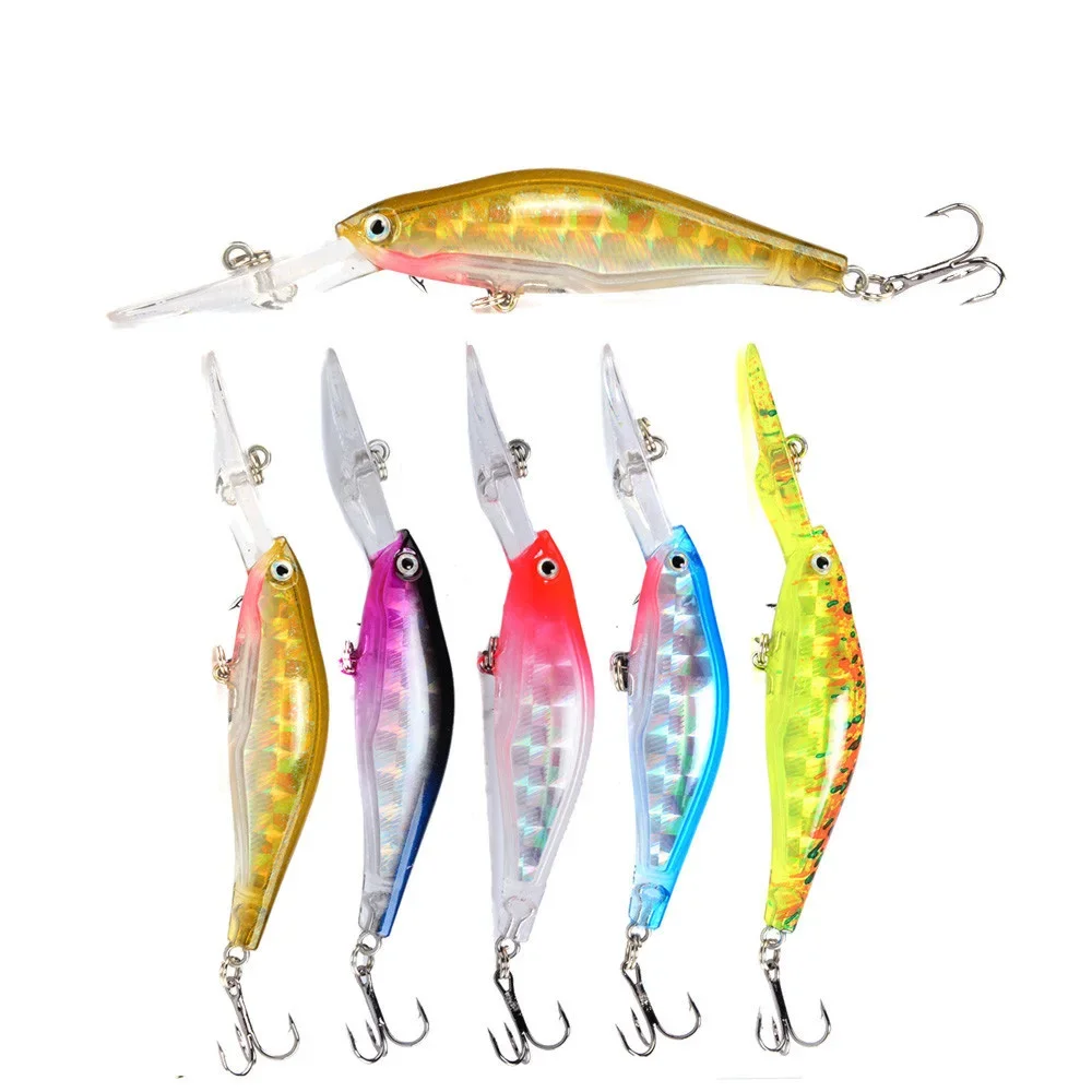 

1 шт., рыболовная приманка в виде гольяна, 5 цветов, 9 см, 7 г