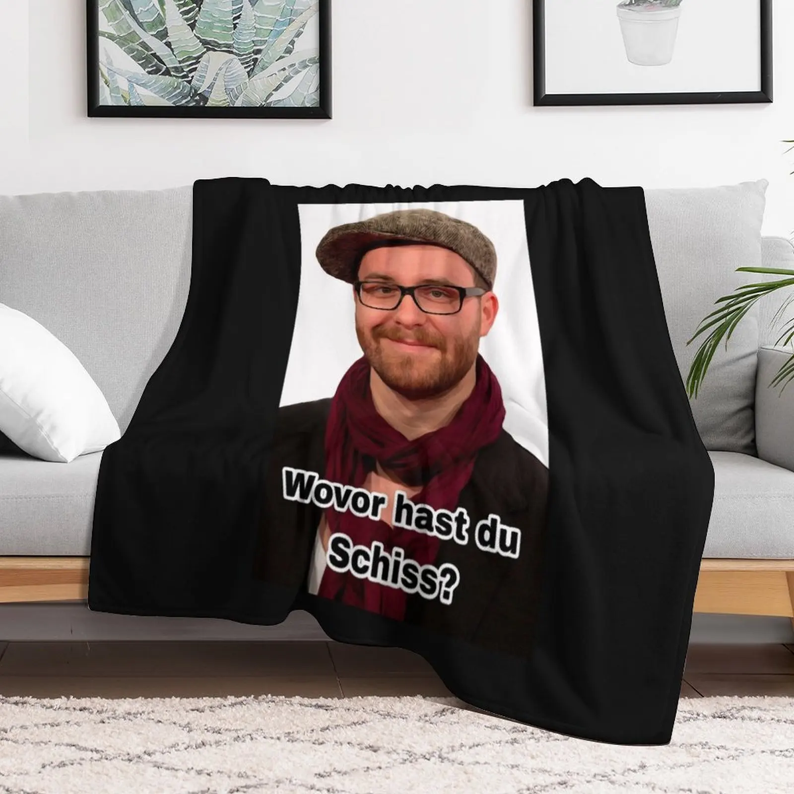 Mark Forster что вы испугаетесь мема брезентовое одеяло Фланелевое ворсовое