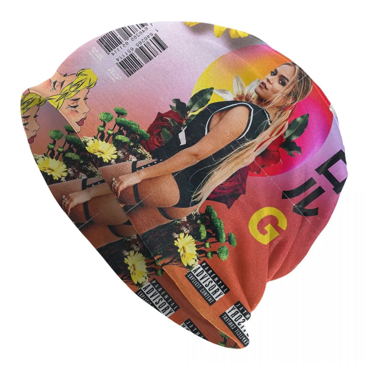 

Fashionable Female Rapper Karol G Bonnet Hats 2022 Autumn Winter Skullies Beanies Man