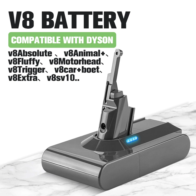 

Литий-ионный аккумулятор для пылесоса Dyson V8, 21,6 в, 4000 мАч