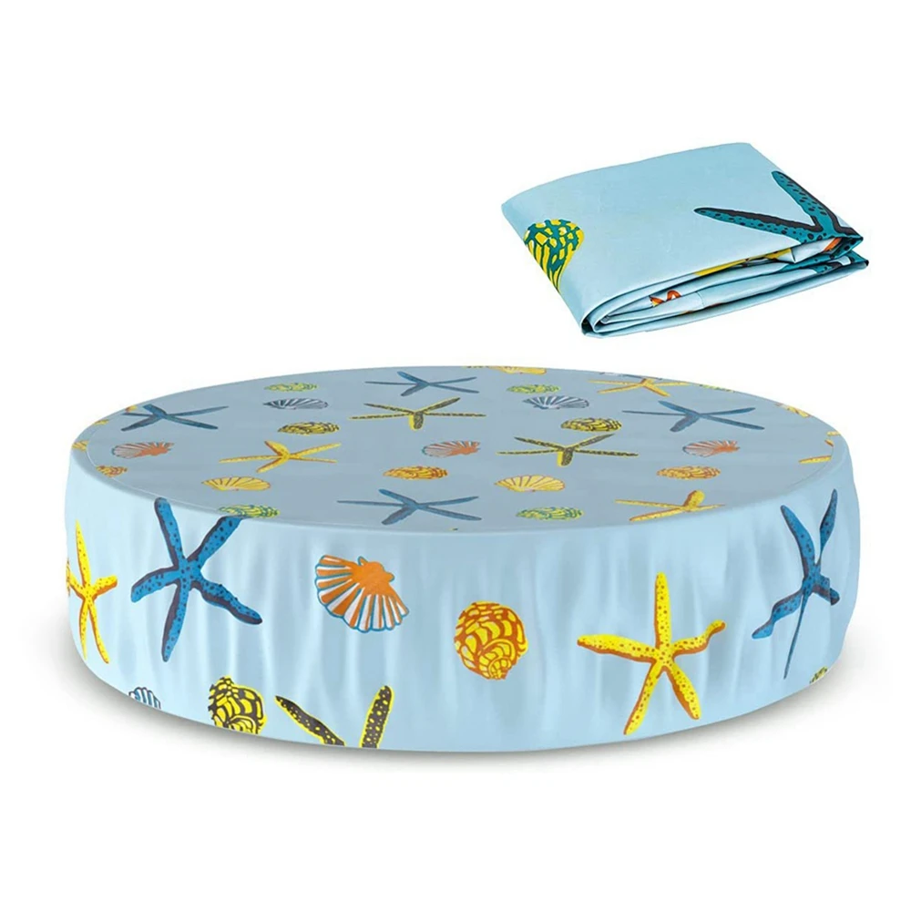 

Round Swimming Pool Cover UV Resistant Dustproof Protection Rainproof Mat Solar Tub Outdoor Family Pool Accessories