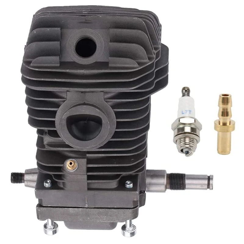 

MS230 42.5Mm Cylinder Piston Crankshaft For 023 025 MS230 Chainsaw 1123 020 1209 With Crankcase Connector Spark Plug