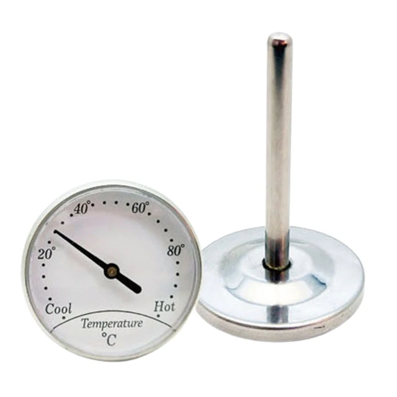 

Household Cooking Stainless Oven Thermometer BBQ Smoker Grill Temperature Gauge Drop Shipping