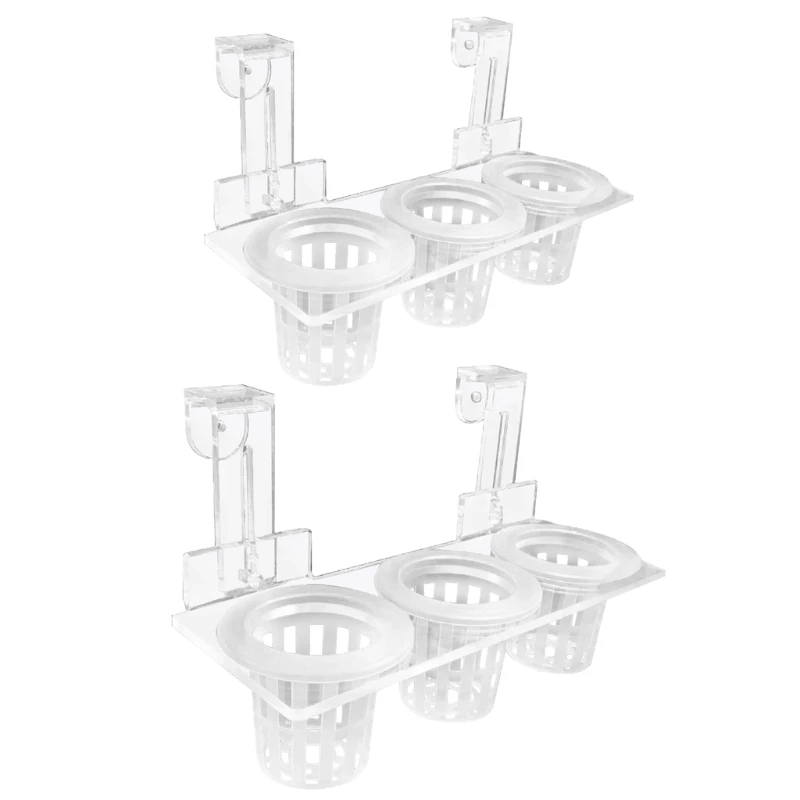 

Easy to Use Aquarium Plant Stand Plant Cultivation with Adjustable Hook for Emersed Plant Aquaponic Decorations