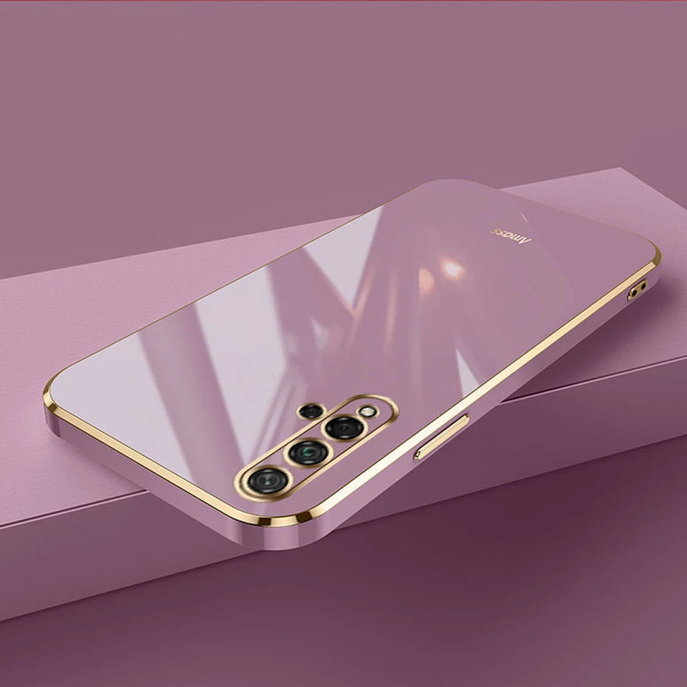 Чехол для Huawei nova 5T, роскошный квадратный чехол для телефона Huawei nova 7i, внешний противоударный силиконовый чехол-накладка Чехол для Huawei nova 5T, роскошный квадратный чехол для телефона Huawei nova 7i, внешний противоударный силиконовый чехол-накладка