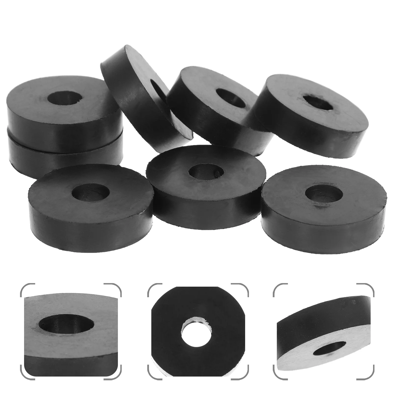 

Rubber Washer Pads Washers Vibration Antimat Grommets Flat Dryer Machine Washing Suppression Stabilizer Absorbing Screws Air