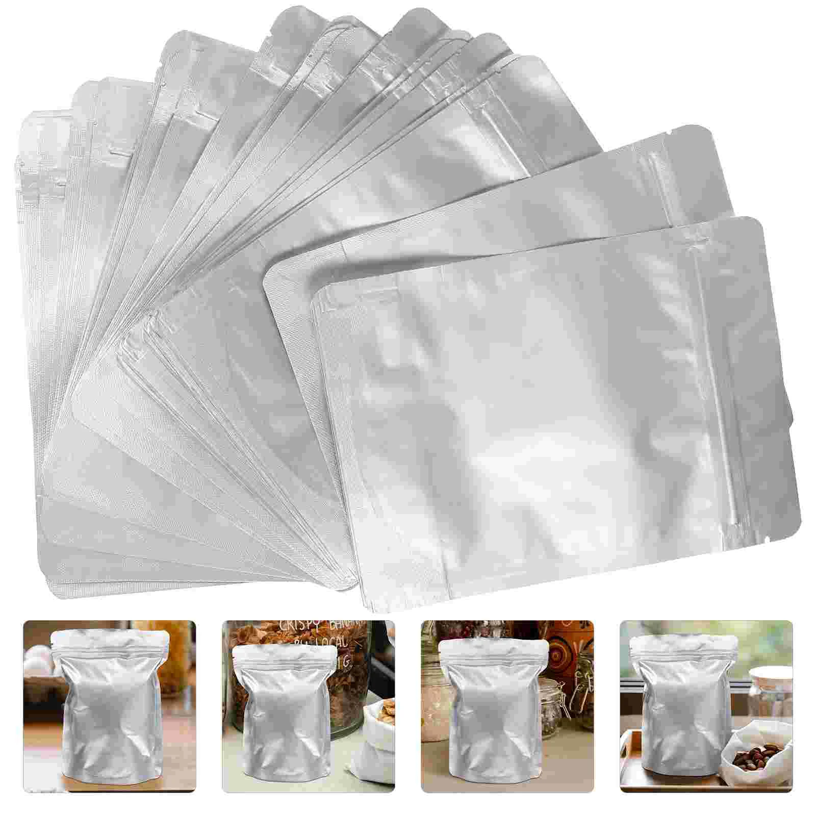 

Bagsbag Stand Pouch Storageresealable Coffee Tea Reusable Packaging Bean Freezer Sealer Bakery Pouches Snack Proof Smell Vacuum
