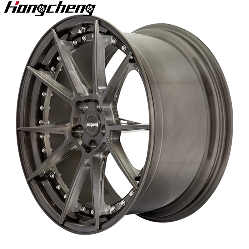 Фото Новая модель кованых автомобильных дисков 26Custom Alloy, размеры 17/18/19/20/21/22/23/24 дюйма, PCD 108 мм, ET 0 мм, 5*114.3. №4