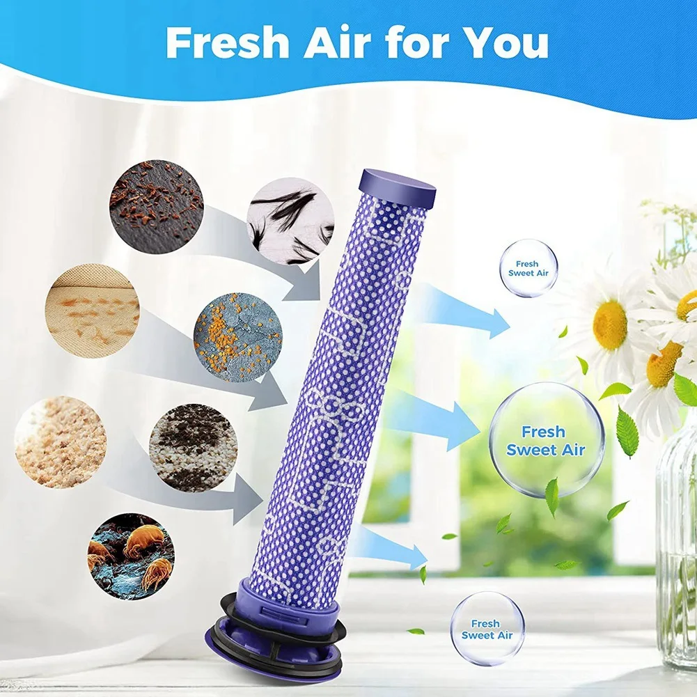 3 шт. сменные фильтры для Dyson V6 V7 V8 DC59 DC58