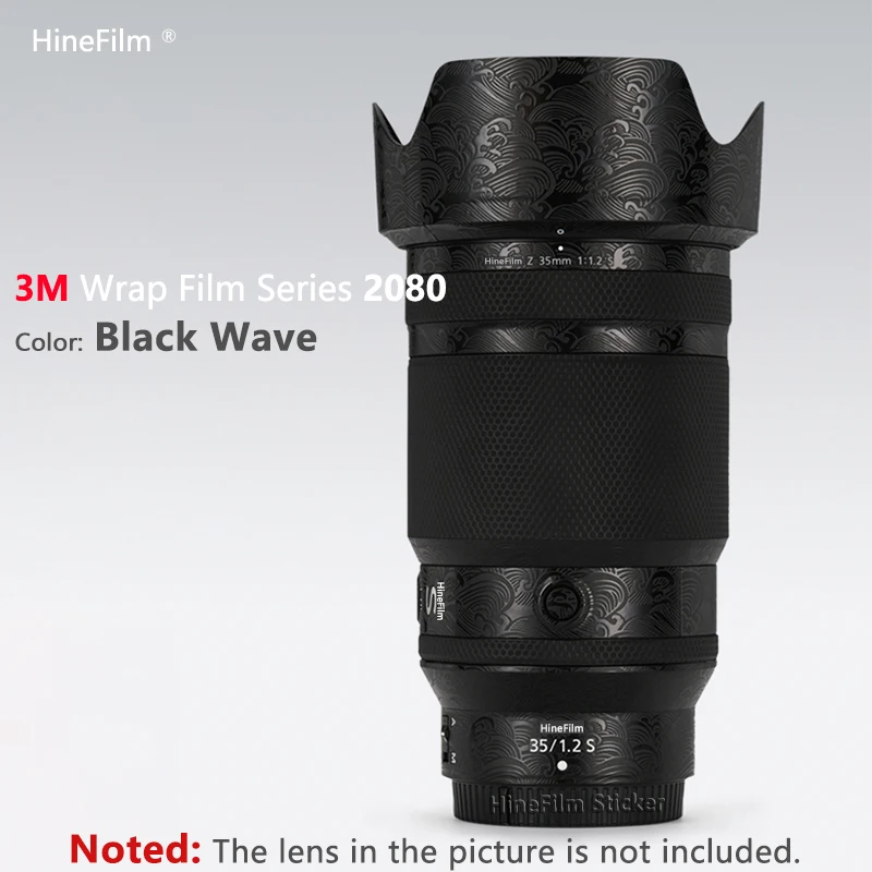 Фото Hinefilm Skin для Nikkor Z 35 1.2 Наклейка для объектива Nikon Z 35 мм f/1.2 S Обертка объектива Z35F1.2S Наклейка 35 f1.2 s Кожа объектива №2